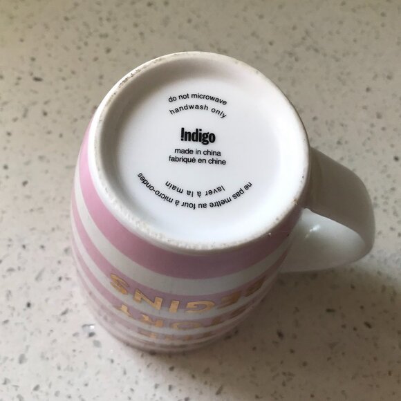 And The Story Begins Mug Indigo - Picture 5 of 5